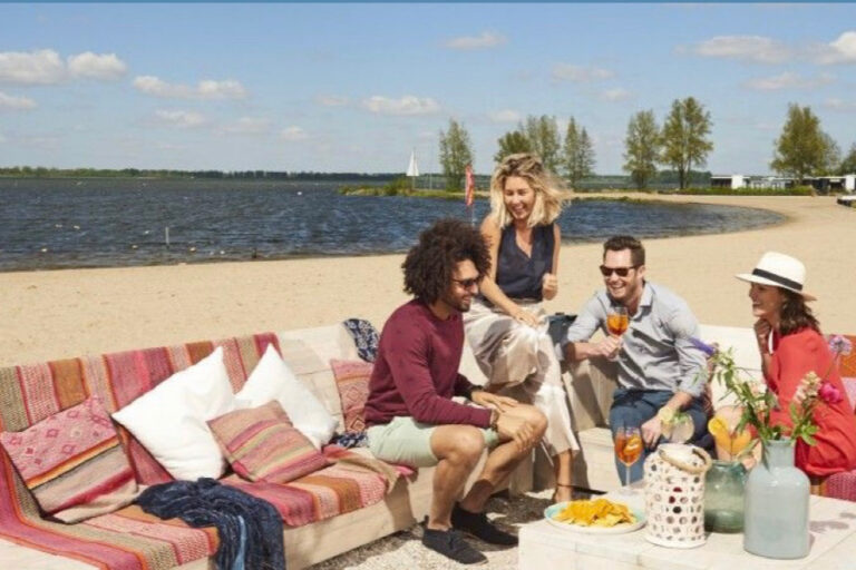 Strand am Veluwemeer bei EuroParcs